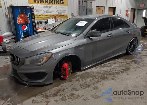 2014 Mercedes-Benz Cla 45 Amg 4Matic z USA, uszkodzony, nr VIN WDDSJ5CB1EN097807